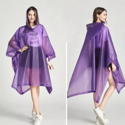 Women's Transparent Windproof Raincoat