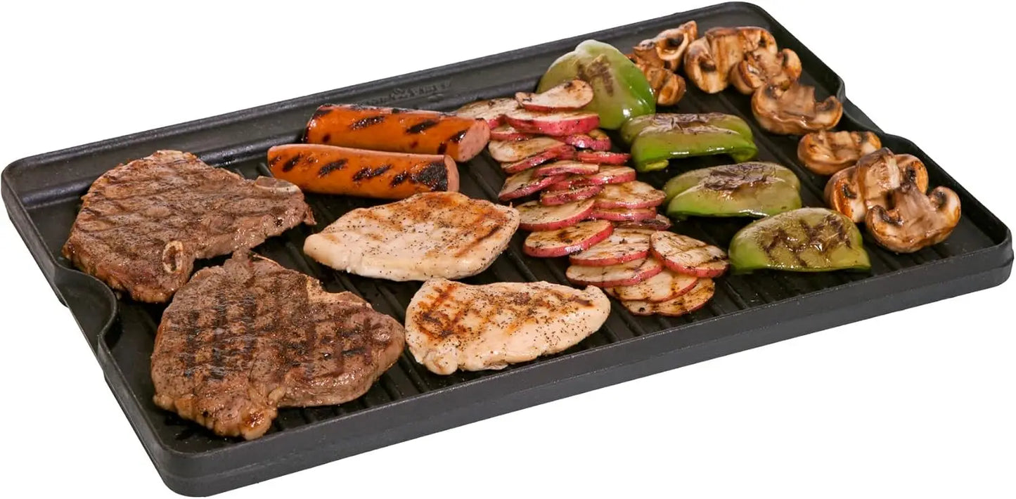 Reversible Pre-Seasoned Cast Iron Griddle