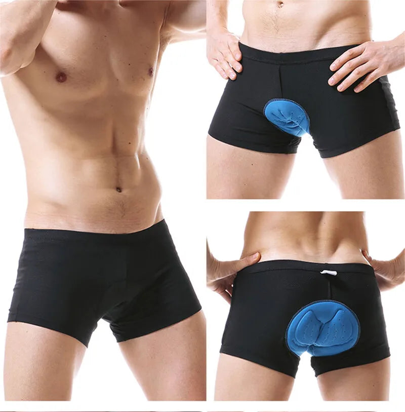 3D GEL Padded Bike Cycling Underwear