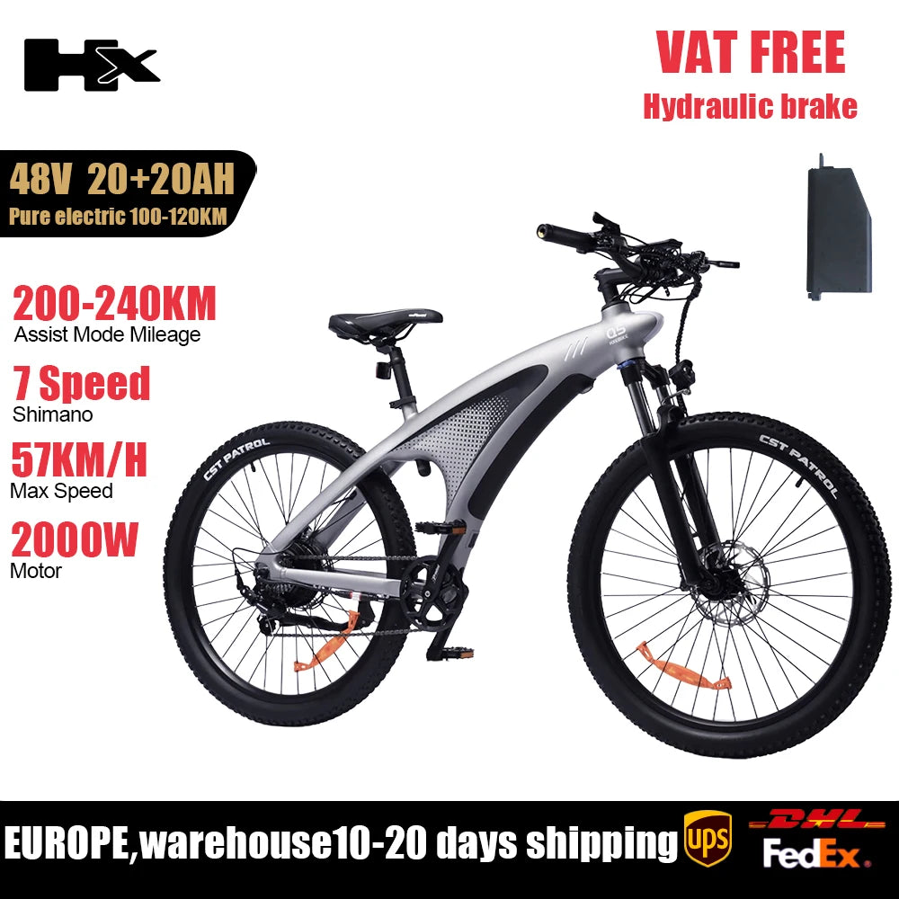 2000W Adults Electric Mountain Bike