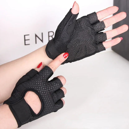 Women's Cycling Fingerless Gloves