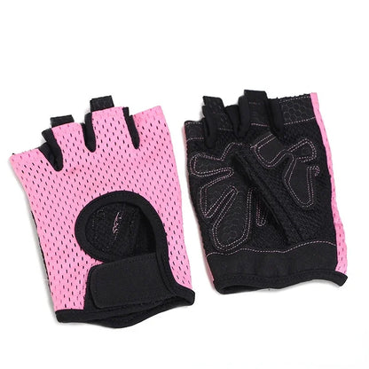 Women's Cycling Fingerless Gloves